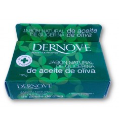 Jabon natural de glicerina con aceite de oliva Dernove 100 g