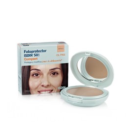 Fotoprotector Isdin SPF 50+ Compact Color Bronce