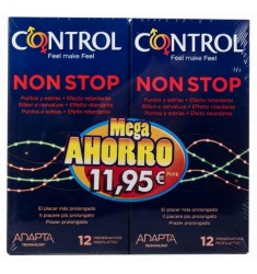 Preservativos Control Non Stop 2x12 preservativos