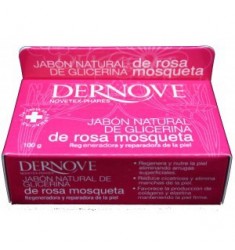 Jabón Natural de Glicerina de Rosa Mosqueta Dernove 100 g